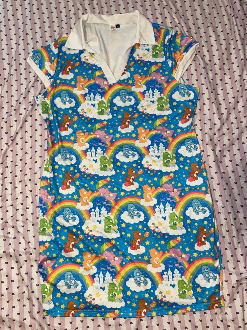 Care Bears Blue Rainbow Dress